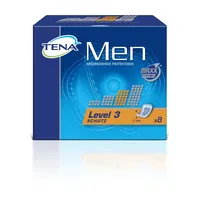 Tena Men Level 3, Einlagen für Männer mit mittlerer Blasenschwäche / Inkontinenz, 6er Pack (6 x 8 Stück)