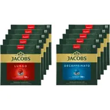 JACOBS Kapseln Lungo 6 Classico & Decaffeinato 6 je 100 Nespresso®* kompatibel