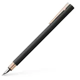 Faber-Castell Neo Slim Metall, Federbreite B, schwarz mit rosegold