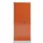 Classix Stahlschrank X-530334 feuerrot, lichtgrau 80,0 x 38,0 x 180,0 cm, aufgebaut