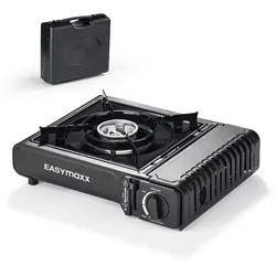 EASYmaxx Gaskocher tragbar 2100W schwarz