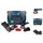 Bosch GEX 18V-125 inkl. 2 x 2,0 Ah + Ladegerät + L-Boxx