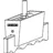 GEZE Glasklemmplatte EV1 Aluminium grau