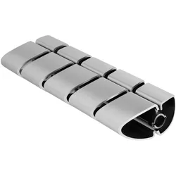 Delock Kabelkanal-Fitting - Silber (Packung