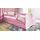 raumhirsch furniture Kinderbett Prinzessin 80 x 180 cm Holzwerkstoff rosa
