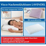 Maximex Kopfstützkissen Visco 60 x 40 cm Weiß