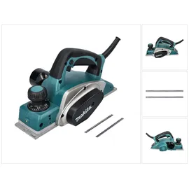 Makita KP 0800 Falzhobel / Elektrohobel 620 W 82 mm + Wendemesser - ohne Koffer