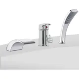 MuCoLa 3 Loch Armatur Wasserfall Handbrause