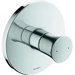 Duravit White Tulip Fertigmontageset WT4210010010 Unterputz-Brausearmatur, 24,6 l/min, chrom