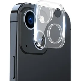 PROTECTORKING 6x Kamera 9H Panzerhartglas für iPhone 14 3D KLAR ECHTES TEMPERED Panzerglas Kameraglas Kamerhartglas Kameraschutzglas