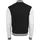 Build Your Brand Sweat College Jacke Black / White XL