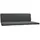 Beautissu Hollywoodschaukelauflage 180 x 50 x 6 cm grau 2 St.