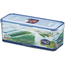 Lock & Lock Frischhaltedose rechteckig transparent 27,8 x 11,5 x 10,3 cm 2 l 6-teiliges Set