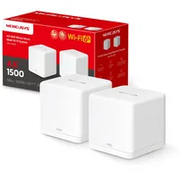 Mercusys Halo H1500X Wi-Fi 6 Mesh WLAN Set (2er