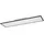just light. LED-Deckenleuchte Flat 1-flammig 120 x 30 cm schwarz