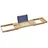 Svita Badewannenablage Bambus Beige
