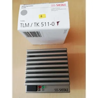 Siedle Türlautsprecher Modul TLM/TK 511-0 T, titan NEU,OVP, TLM511-01 T Nr. 7