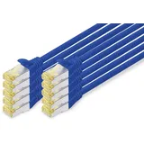 Digitus CAT 6A S/FTP Patchkabel, 10 Stück