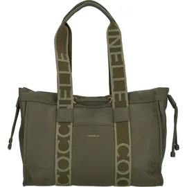 Coccinelle 2Day Signature Handbag Grained Leather Laurel Green