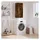 vidaXL Wandschrank Räuchereiche 34,5 x 34 x 90 cm Braun