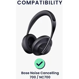 kwmobile YOCOWOCO Ersatz-Ohrpolster für Bose Noise Cancelling Headphones NC700 Ohrpolster kompatibel mit Bose 700 Headphones