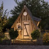 Lieblingsplatz Steffen GmbH Gartenhaus Lieblingsplatz Hexenhaus mit Vollausstattung