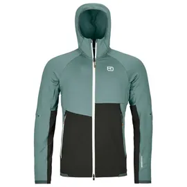 Ortovox FLEECE RIB HOODY M, arctic grey,