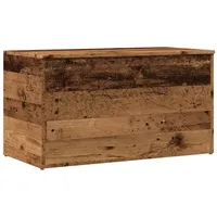 VidaXL Aufbewahrungstruhe Altholz-Optik 84x42x46 cm Holzwerkstoff