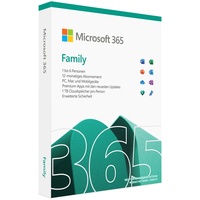 Microsoft Office 365 Family | PC/MAC/Mobilgeräte | Vollversion, 6