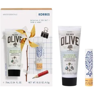 Korres Winter Essentials Hand- und Lippen Pflegeset