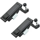 2 Stück Schranktür-Verriegelungs-Druckknopf – elektrischer flacher Schrank, Möbelgriff, Schrank, abschließbare Schubladen, Schublade, Camping,