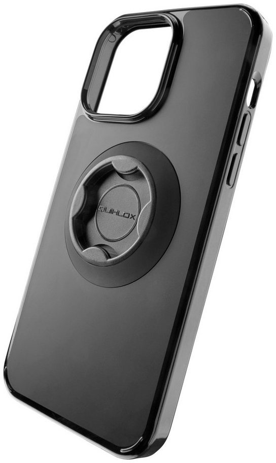 Interphone Interphone Quiklox Schutzhülle Iphone 12 Pro Max schwarz Smartphone-Halterung
