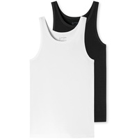 SCHIESSER Herren 2 Pack Unterhemd 95/5 2er-Pack mit seitlichen Nähten, Gr.: 7/ XL (2er Pack)
