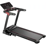 JASPORT L3 Laufband: Klappbar, leise, Bluetooth, 4PS, bis 20km/h, 18% Steigung, 1340x480mm Lauffläche, max. 120kg. - Schwarz