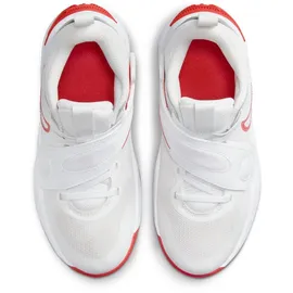 Nike Team Hustle D 11 Basketballschuhe Kinder 102 summit white/track red-white 38.5