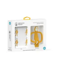 MATCHSTICK MONKEY Geschenkset Tier-Beißring & Musselin-Tuch 1 St