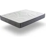 xaluca Matratze 100x200 Bordeaux - H3 - Höhe 25 cm Pocketsprings, atmungsaktiver Hr-schaum