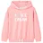 vidaXL Kinder-Kapuzenpullover Hellrosa 104