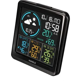 KIENZLE Funk DCF Wetterstation mit 3 Außensensoren