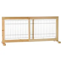 Trixie Hundegitter verstellbar 65–108 cm Braun