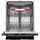 Homex DWFI601444C Einbau-Geschirrspüler (vollintegrierbar, 598 mm, Silber)