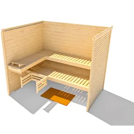 Weka Cubilis 7,5 kW Bio-Kombiofen + int. Steuerung