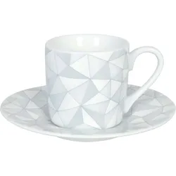 Könitz Espressotasse mit Untertasse Shades of grey