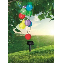 Solar Solarleuchte Kunststoff Bunt, 10X Led