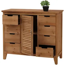 MCW Apothekerkommode 80 x 91 x 40 cm Korpus Natur