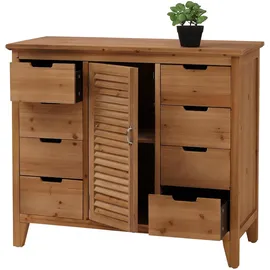 MCW Apothekerkommode 80 x 91 x 40 cm Korpus Natur