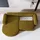 masseno ECKSOFA AMILIA M L-S Gelb Velours-Stoff mit Schlaffunktion
