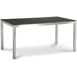 BEST Tisch Marbella 160x90cm Edelstahl/Ardesia 47885151