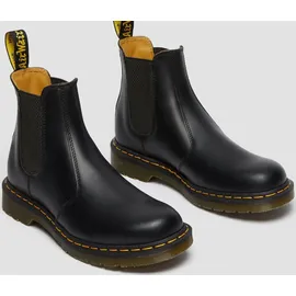 Dr. Martens 2976 Yellow Stitch Smooth black smooth leather 40