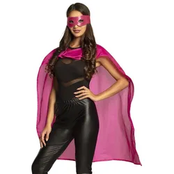 Superhelden Verkleidungsset pink